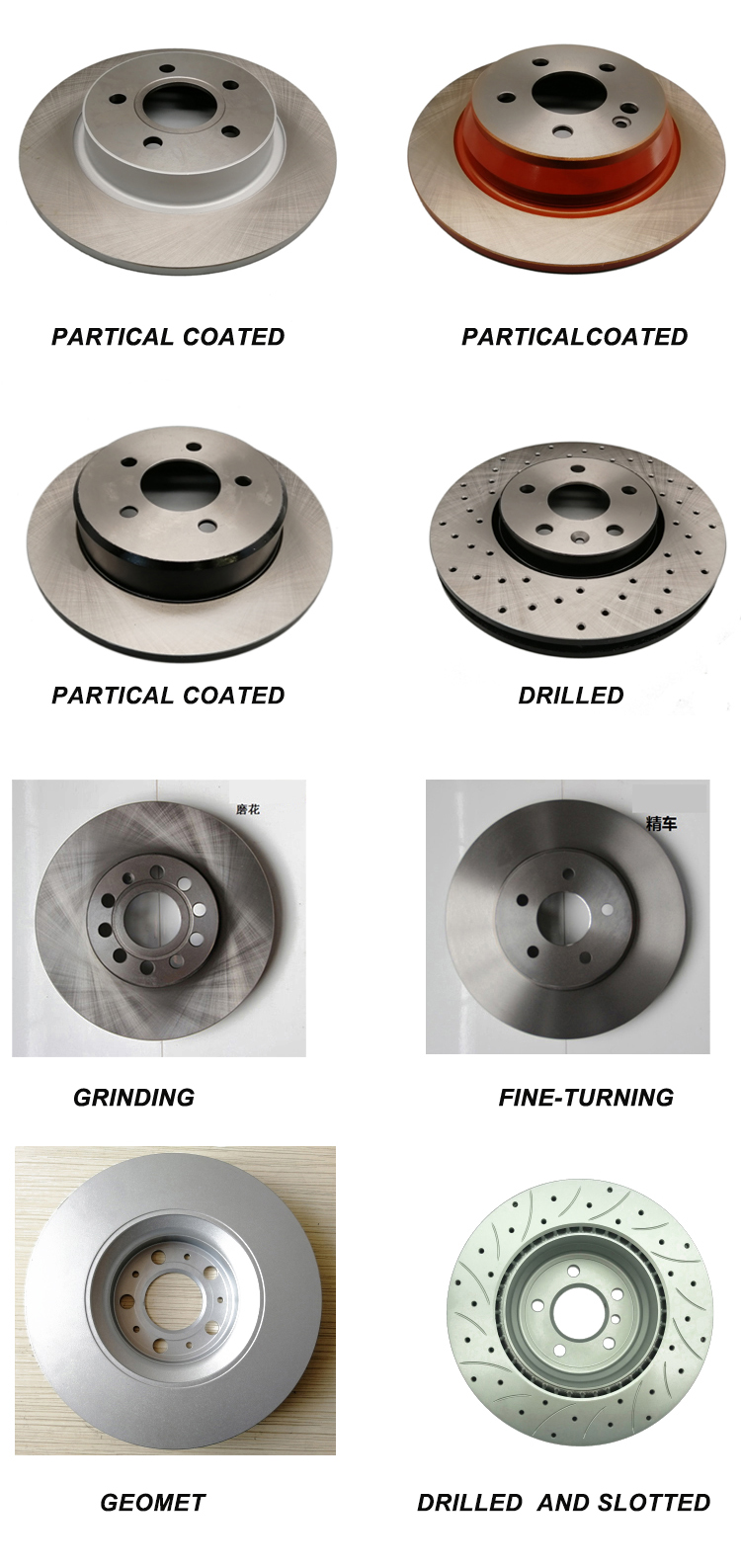 performance rotor brake disc for peugeot